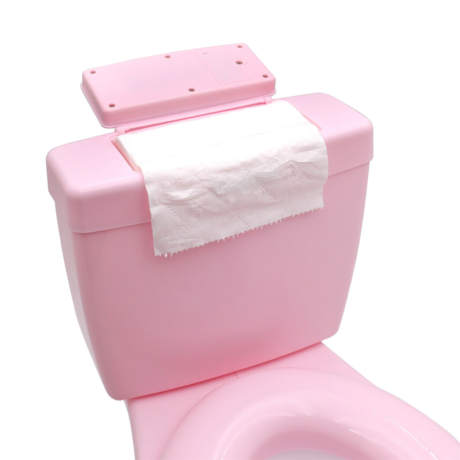 Pink Toddler Potty Training Toilet With Flushing Sound Baby Potty