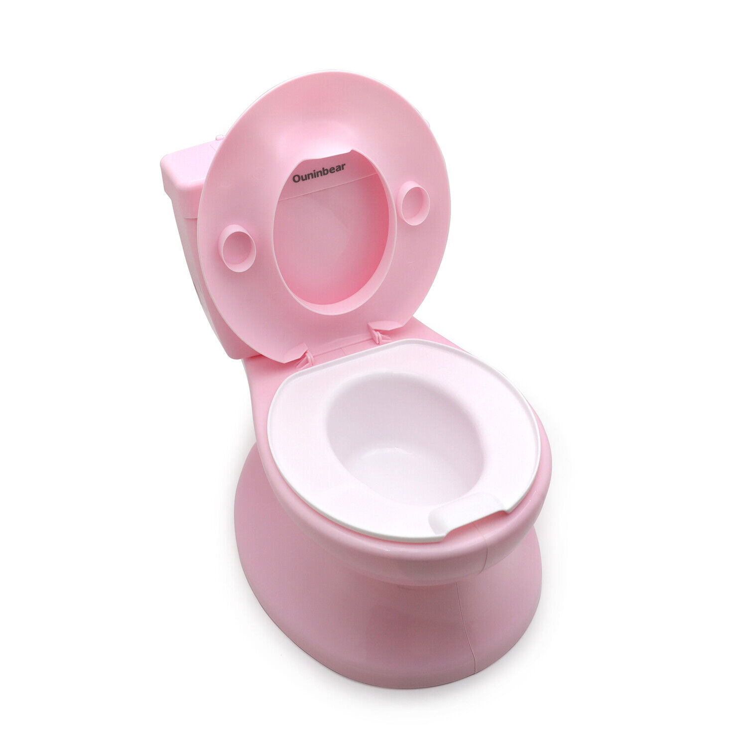 Pink Toddler Potty Training Toilet With Flushing Sound Baby Potty ...